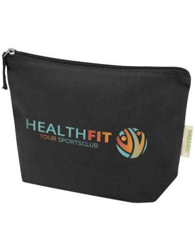 Bolsa de aseo pequeña de 1 l algodón orgánico OCS de 180 g/m² N09487021