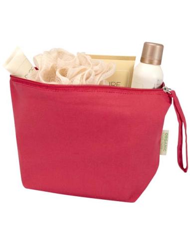 Bolsa de aseo grande de 3 l algodón orgánico OCS de 180 g/m² N12587021