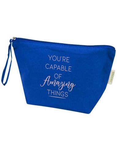 Bolsa de aseo grande de 3 l algodón orgánico OCS de 180 g/m² N35587021