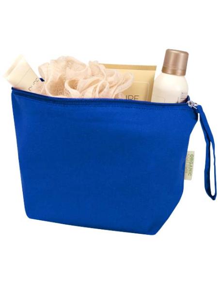 Bolsa de aseo grande de 3 l algodón orgánico OCS de 180 g/m² N35587021