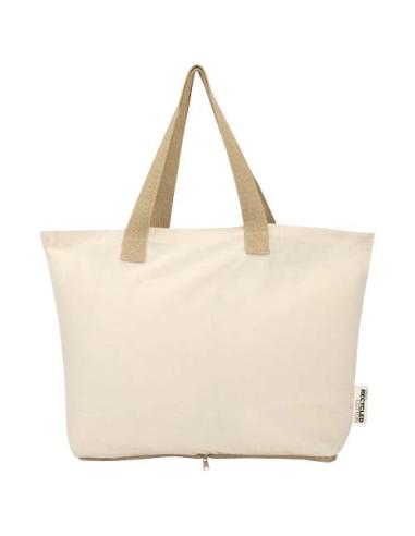 Bolsa Tote de 7 l de algodón reciclado GRS de 140 g/m² N60887021