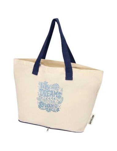 Bolsa Tote de 7 l de algodón reciclado GRS de 140 g/m² N55887021