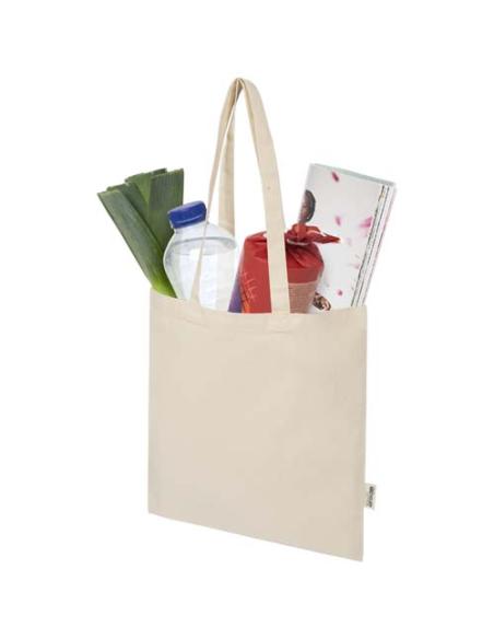Bolsa Tote de 7 l de algodón reciclado GRS de 180 g/m² N60987021