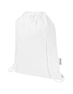 Bolsa con cuerdas de 5 l de algodón reciclado GRS de 180 g/m² N10197021