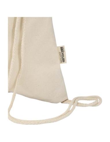 Bolsa con cuerdas de 5 l de algodón reciclado GRS de 180 g/m² N60197021