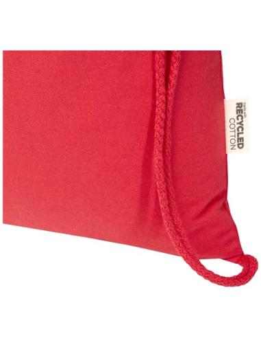 Bolsa con cuerdas de 5 l de algodón reciclado GRS de 180 g/m² N12197021