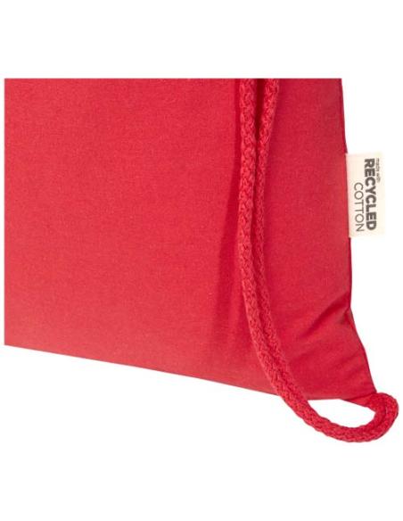 Bolsa con cuerdas de 5 l de algodón reciclado GRS de 180 g/m² N12197021