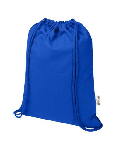 Bolsa con cuerdas de 5 l de algodón reciclado GRS de 180 g/m² N35197021