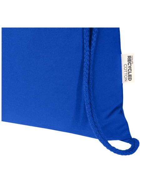Bolsa con cuerdas de 5 l de algodón reciclado GRS de 180 g/m² N35197021