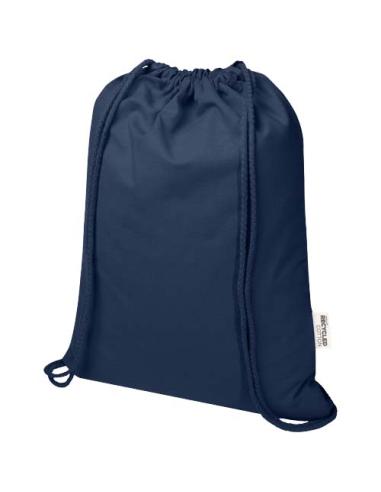 Bolsa con cuerdas de 5 l de algodón reciclado GRS de 180 g/m² N55197021