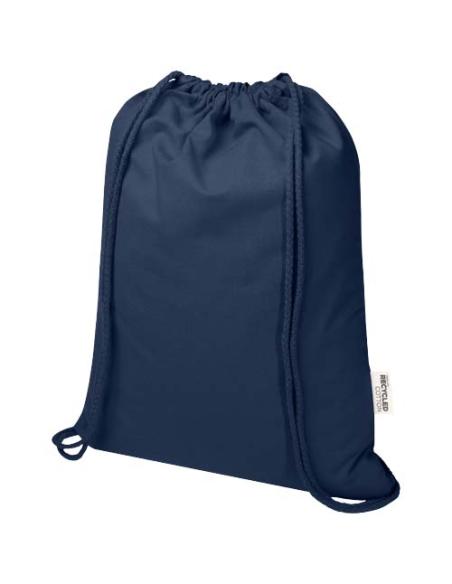 Bolsa con cuerdas de 5 l de algodón reciclado GRS de 180 g/m² N55197021