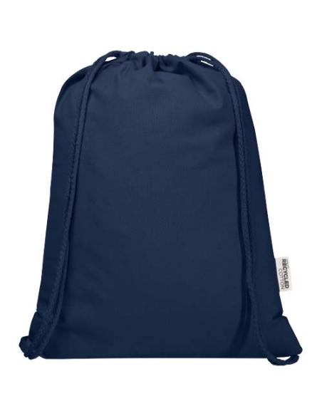 Bolsa con cuerdas de 5 l de algodón reciclado GRS de 180 g/m² N55197021