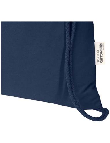 Bolsa con cuerdas de 5 l de algodón reciclado GRS de 180 g/m² N55197021