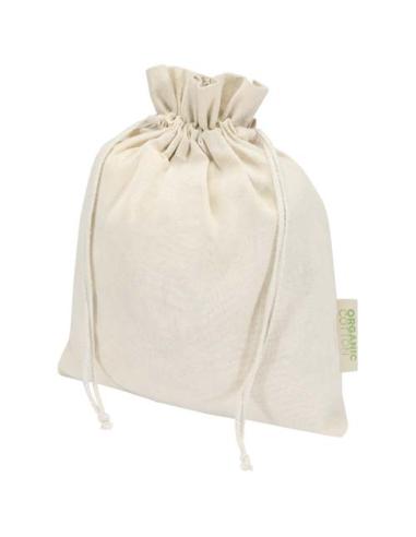 Bolsa de regalo algodón orgánico OCS de 140 g/m² - 30 x 25 cm N60797021