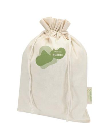 Bolsa de regalo algodón orgánico OCS de 140 g/m² - 42 x 30 cm N60897021