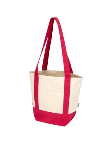 Bolsa Tote mini de algodón reciclado GRS de 320 g/m² N12008021