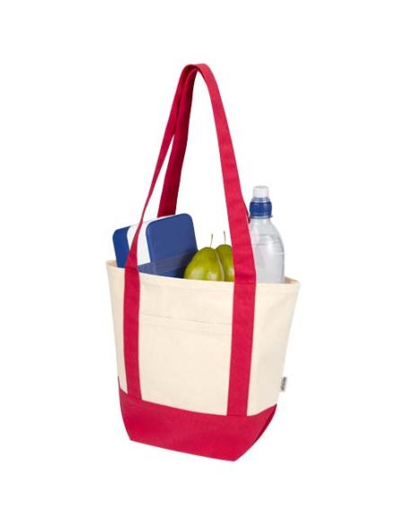 Bolsa Tote mini de algodón reciclado GRS de 320 g/m² N12008021