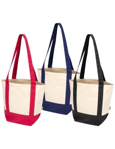 Bolsa Tote mini de algodón reciclado GRS de 320 g/m² N55008021