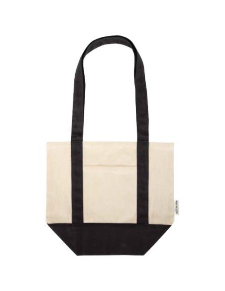 Bolsa Tote mini de algodón reciclado GRS de 320 g/m² N09008021