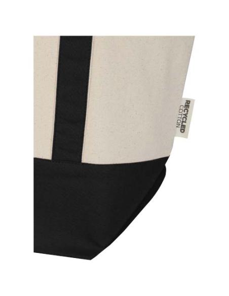 Bolsa Tote mini de algodón reciclado GRS de 320 g/m² N09008021