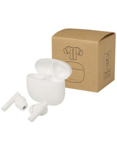 Auriculares True Wireless Bluetooth® de plástico reciclado con almohadillas de silicona N10284421