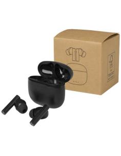 Auriculares True Wireless Bluetooth® de plástico reciclado con almohadillas de silicona N10284421