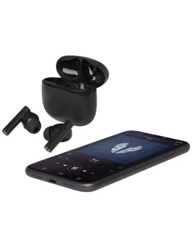 Auriculares True Wireless Bluetooth® de plástico reciclado con almohadillas de silicona N09284421