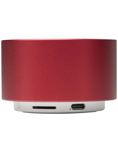 Altavoz inalámbrico Bluetooth® de aluminio reciclado de 3 W N12684421