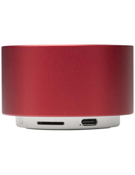 Altavoz inalámbrico Bluetooth® de aluminio reciclado de 3 W N12684421