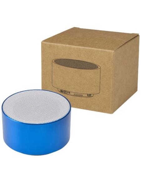 Altavoz inalámbrico Bluetooth® de aluminio reciclado de 3 W N35684421
