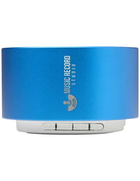 Altavoz inalámbrico Bluetooth® de aluminio reciclado de 3 W N35684421