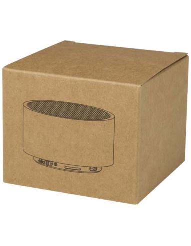 Altavoz inalámbrico Bluetooth® de aluminio reciclado de 3 W N35684421