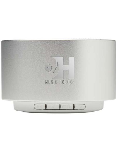 Altavoz inalámbrico Bluetooth® de aluminio reciclado de 3 W N18684421