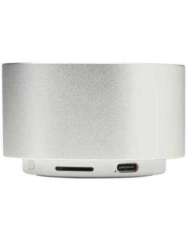 Altavoz inalámbrico Bluetooth® de aluminio reciclado de 3 W N18684421