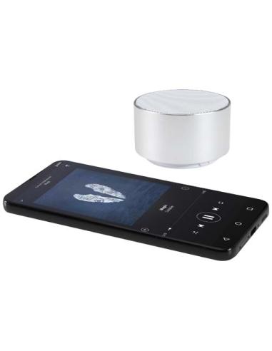 Altavoz inalámbrico Bluetooth® de aluminio reciclado de 3 W N18684421