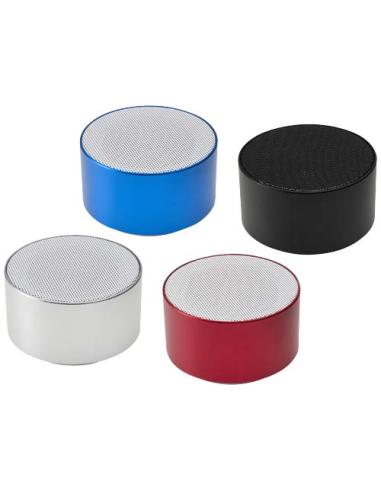 Altavoz inalámbrico Bluetooth® de aluminio reciclado de 3 W N18684421