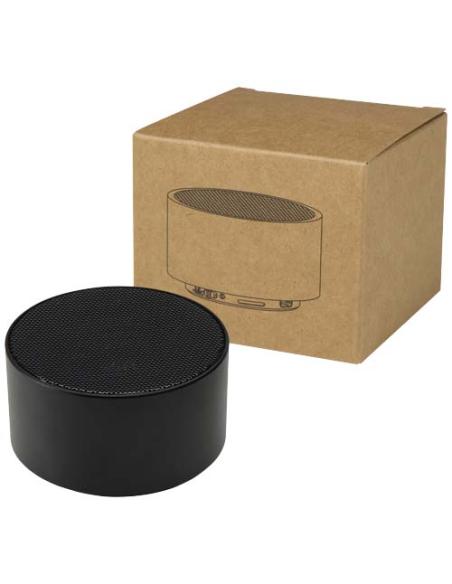 Altavoz inalámbrico Bluetooth® de aluminio reciclado de 3 W N09684421