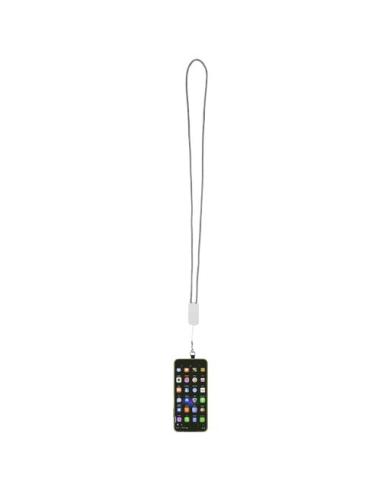 Lanyard de plástico reciclado para smartphone con cable integrado 5 en 1 de 27 W N10494421