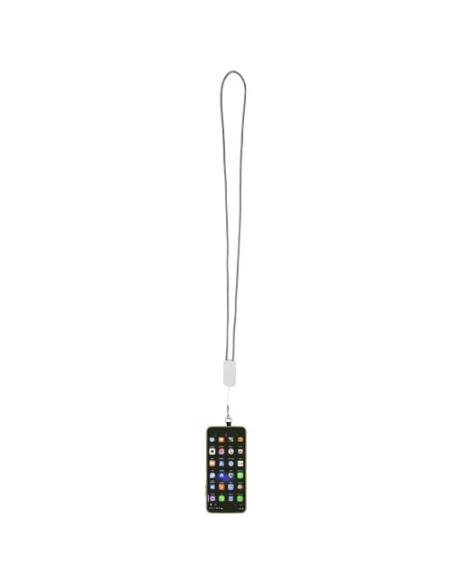 Lanyard de plástico reciclado para smartphone con cable integrado 5 en 1 de 27 W N10494421