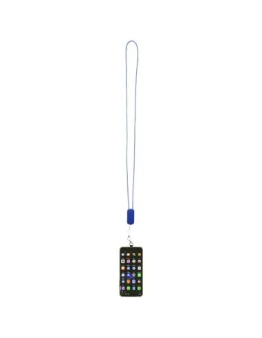 Lanyard de plástico reciclado para smartphone con cable integrado 5 en 1 de 27 W N35494421
