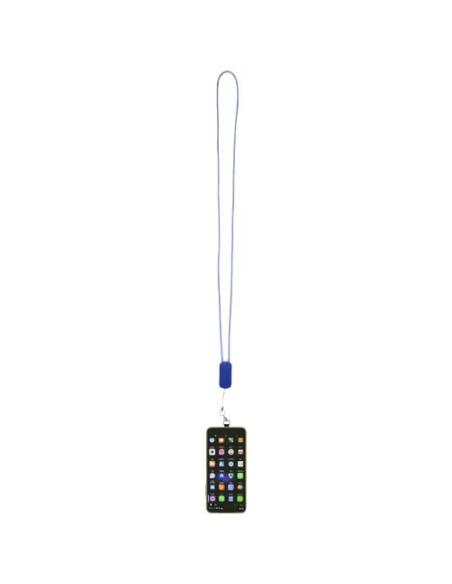 Lanyard de plástico reciclado para smartphone con cable integrado 5 en 1 de 27 W N35494421