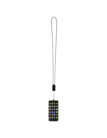 Lanyard de plástico reciclado para smartphone con cable integrado 5 en 1 de 27 W N09494421