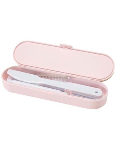 Set de cubiertos con tapa de bambú N04563621