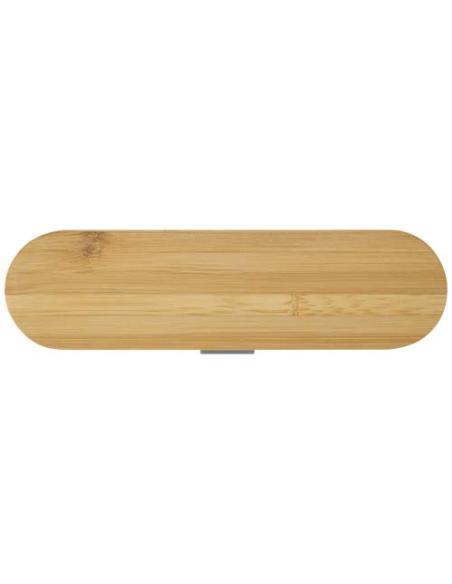 Set de cubiertos con tapa de bambú N28563621