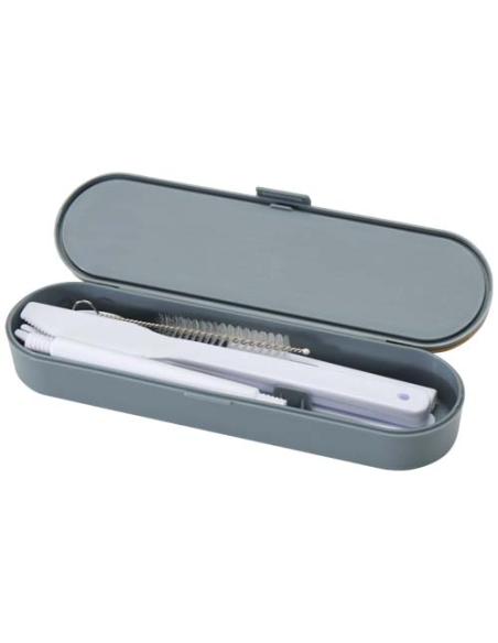 Set de cubiertos con tapa de bambú N28563621