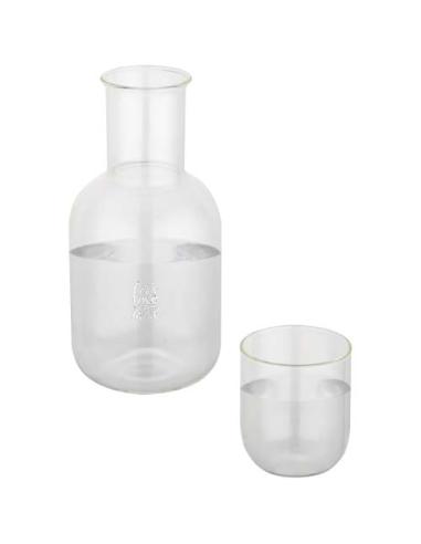 Set de jarra y taza de cristal acabado mate N10593621