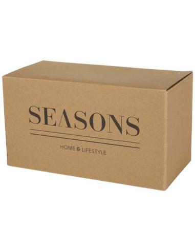 Set de bandeja de madera y vasos de vidrio acabado mate N55204621