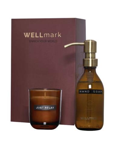 Dispensador de jabón de manos de 250 ml y juego de velas aromáticas de 150 g con fragancia de lino fresco N22604621