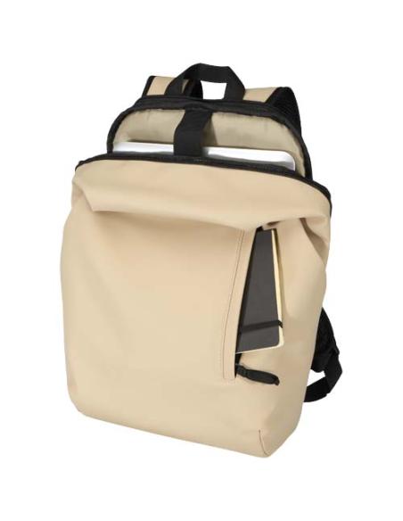 Mochila de 15" y 18 l antirrobo de material reciclado con certificado GRS N70901031