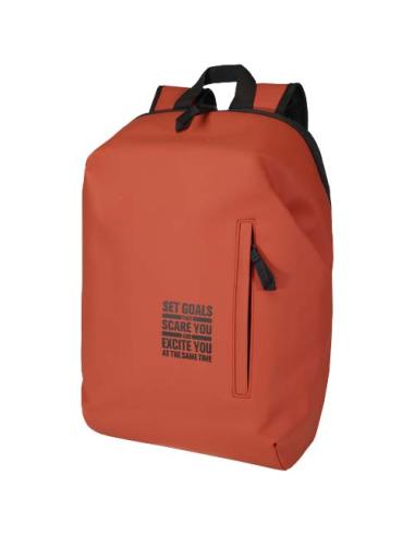 Mochila de 15" y 18 l antirrobo de material reciclado con certificado GRS N23901031